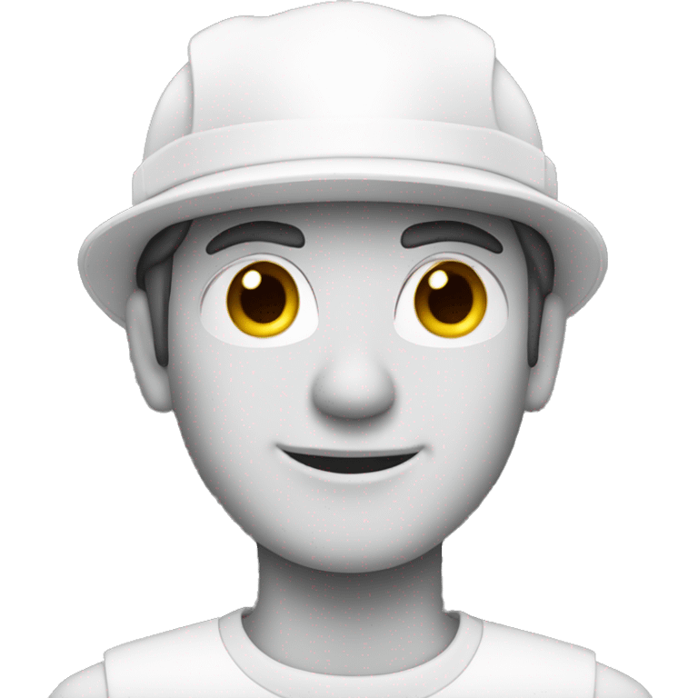 Engineer white hat emoji