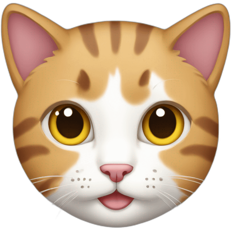 tricolor female cat emoji