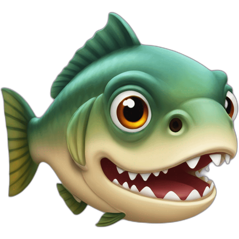 Piranha emoji