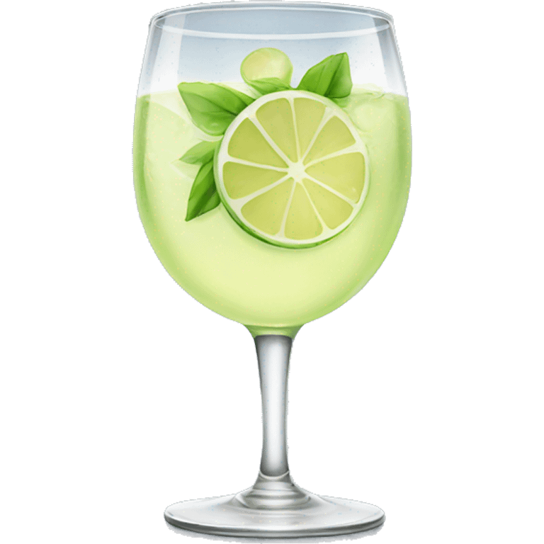 gin glass emoji