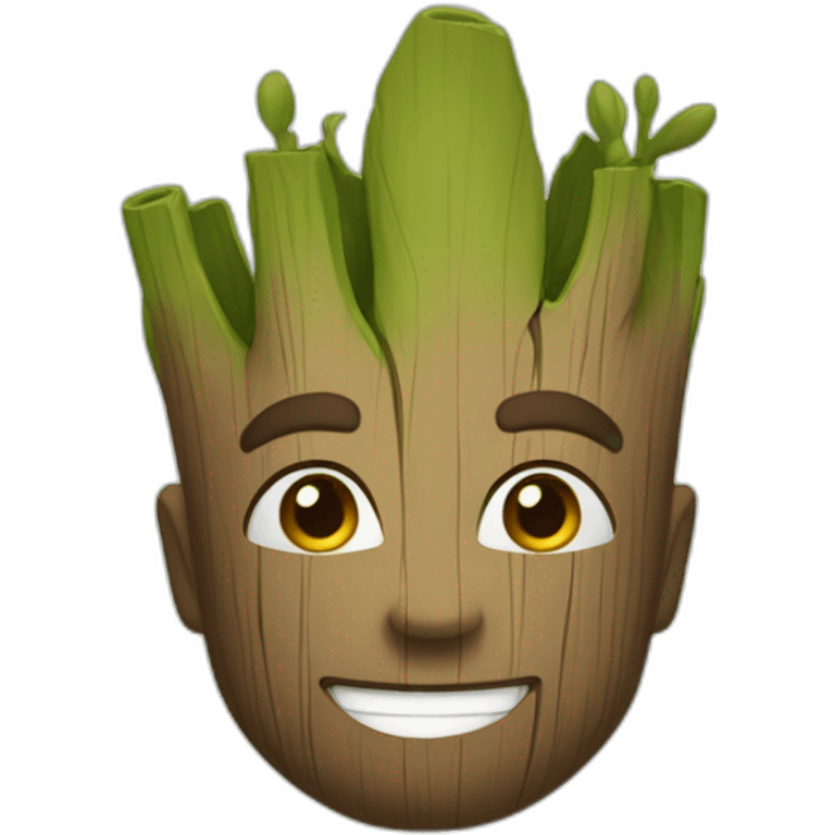 Je s'appelle groot emoji