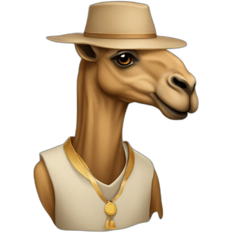 scholar dromedary emoji