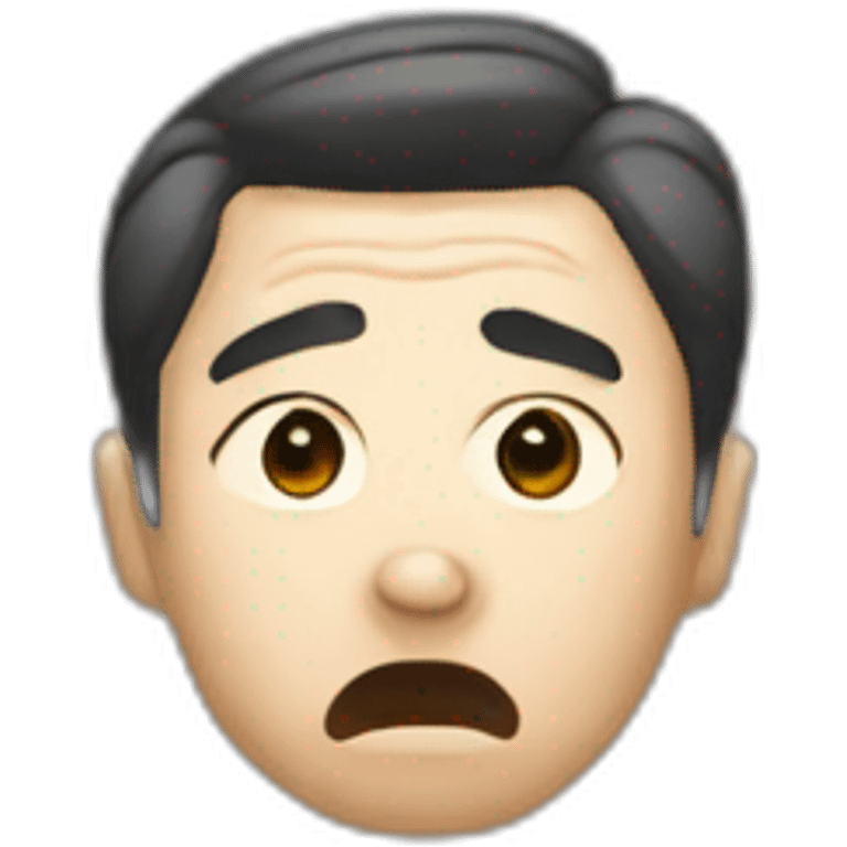 Tiananmen scared emoji