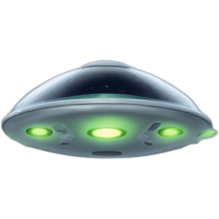 alien in an ufo emoji