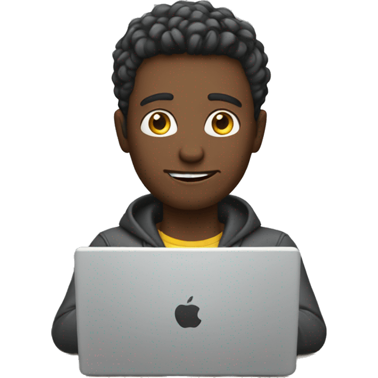 guy with laptop emoji