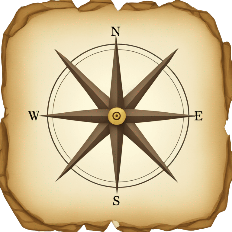 compass north emoji