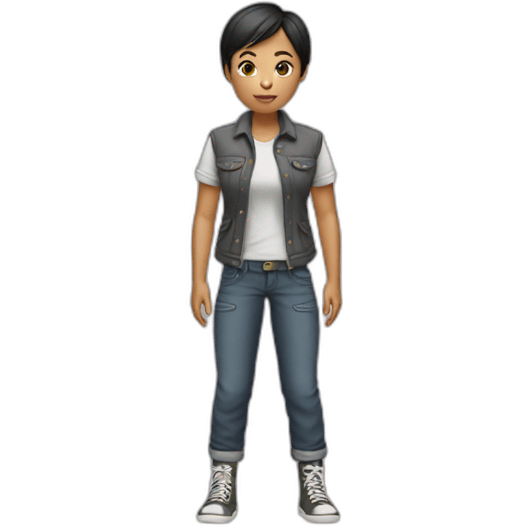 a-burmese-tomboy emoji