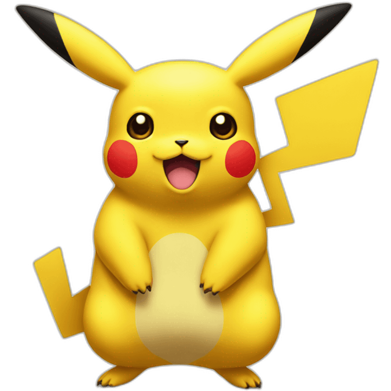 pikachu-large-round-belly emoji