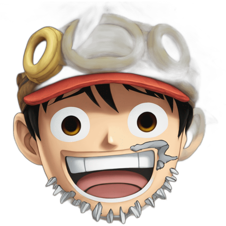 Monkey d luffy Gear 5 emoji