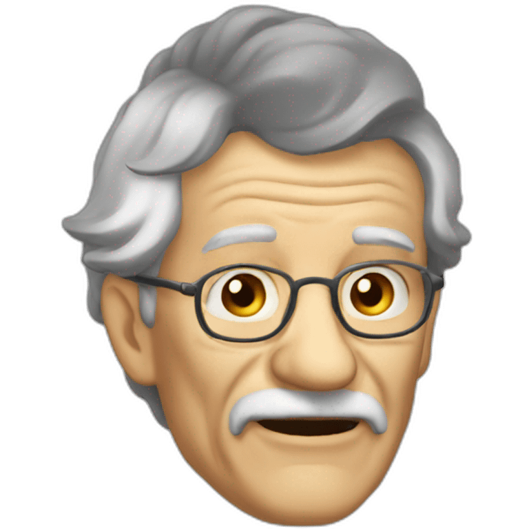 Extremely old man emoji