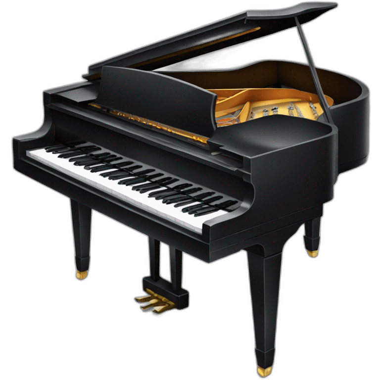 grand piano emoji