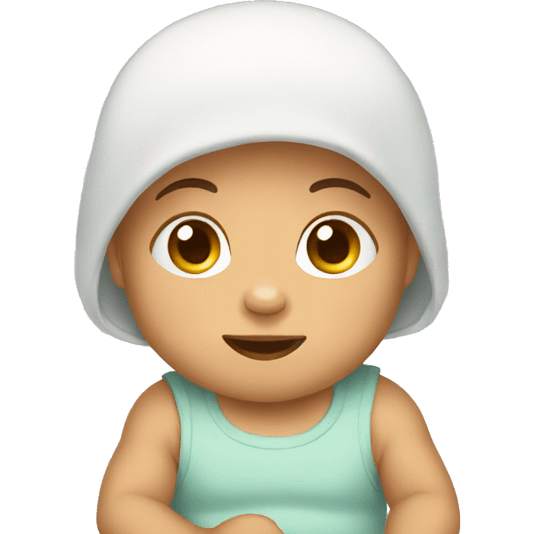 Calling baby emoji