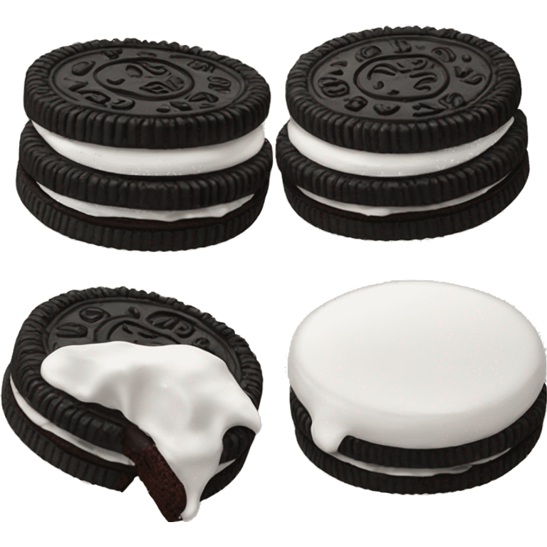 Two Oreos cookies emoji