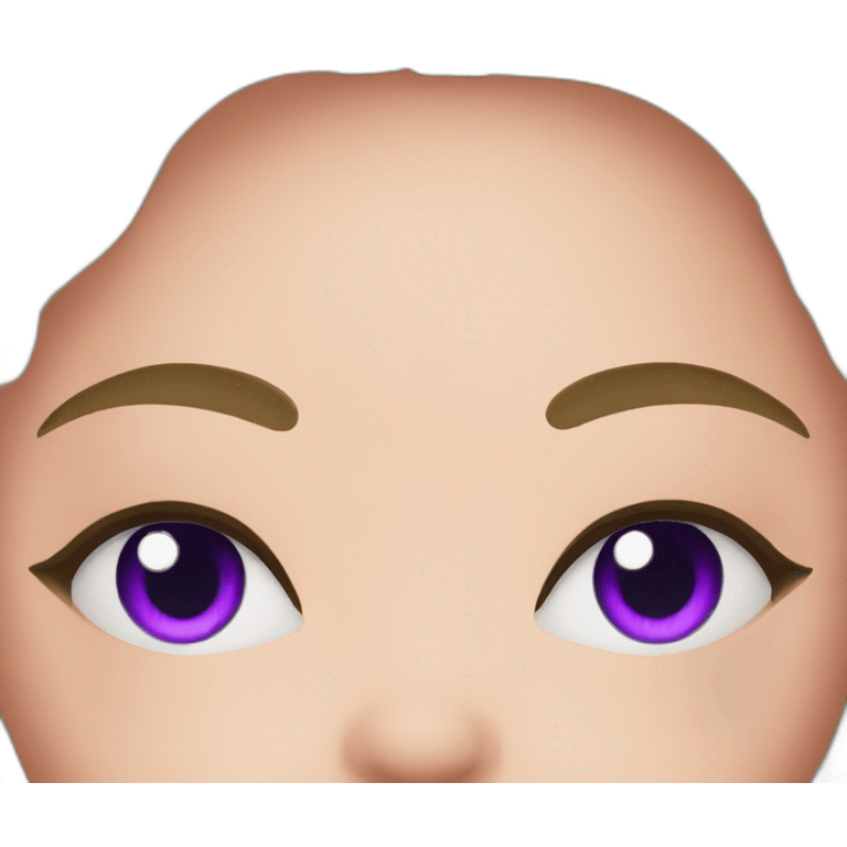 Violet brows emoji