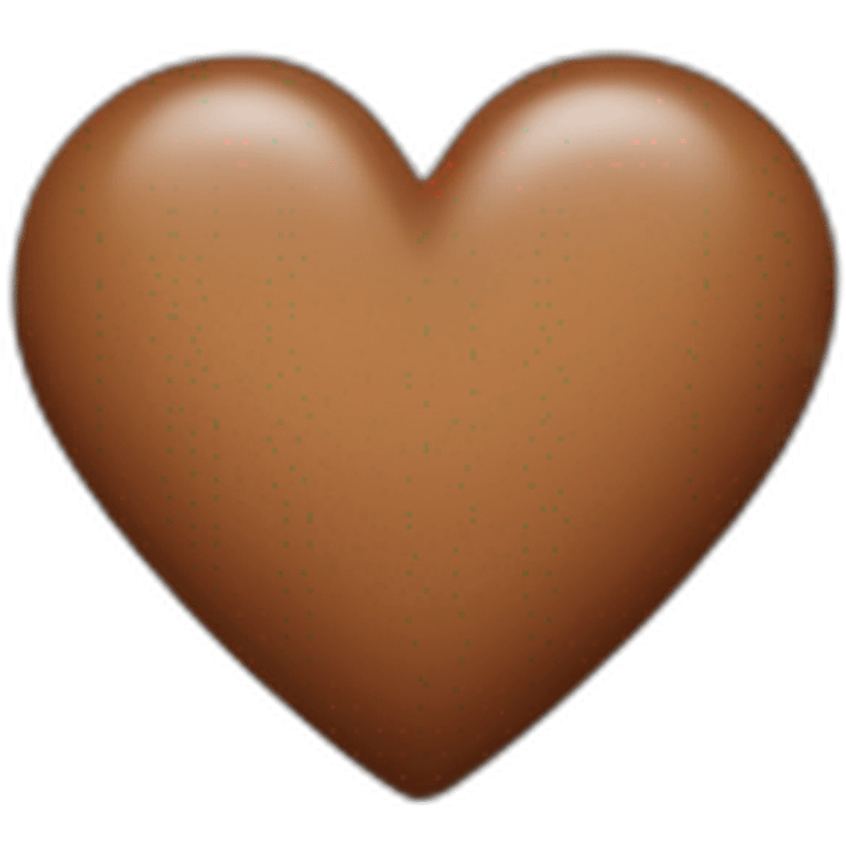 heart with white skin and brown skin hands emoji