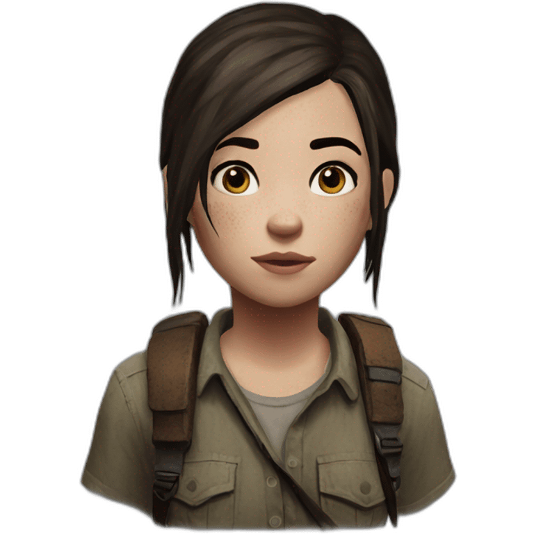 Ellie the last of us emoji