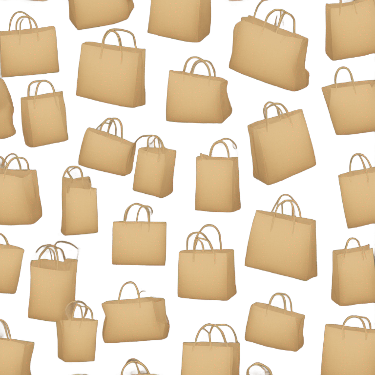 shopping bags emoji