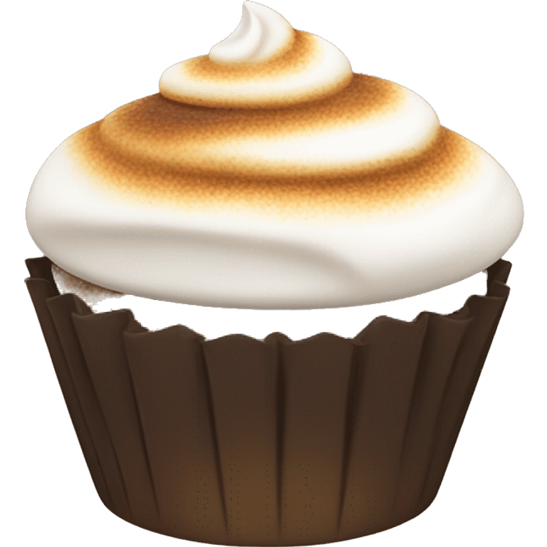 S’mores cupcake emoji