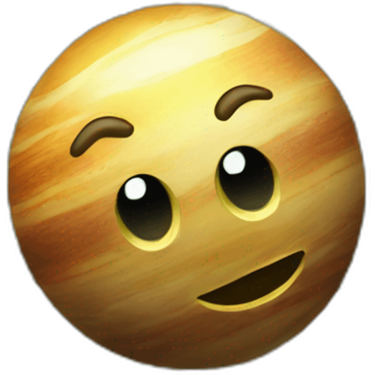 Planet with stack of money emoji