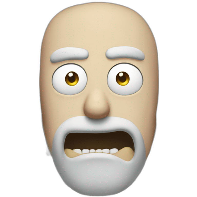 Rick from Rick and morty emoji