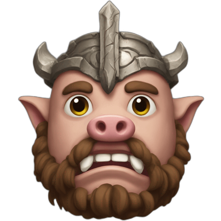 pig-god-of-war emoji