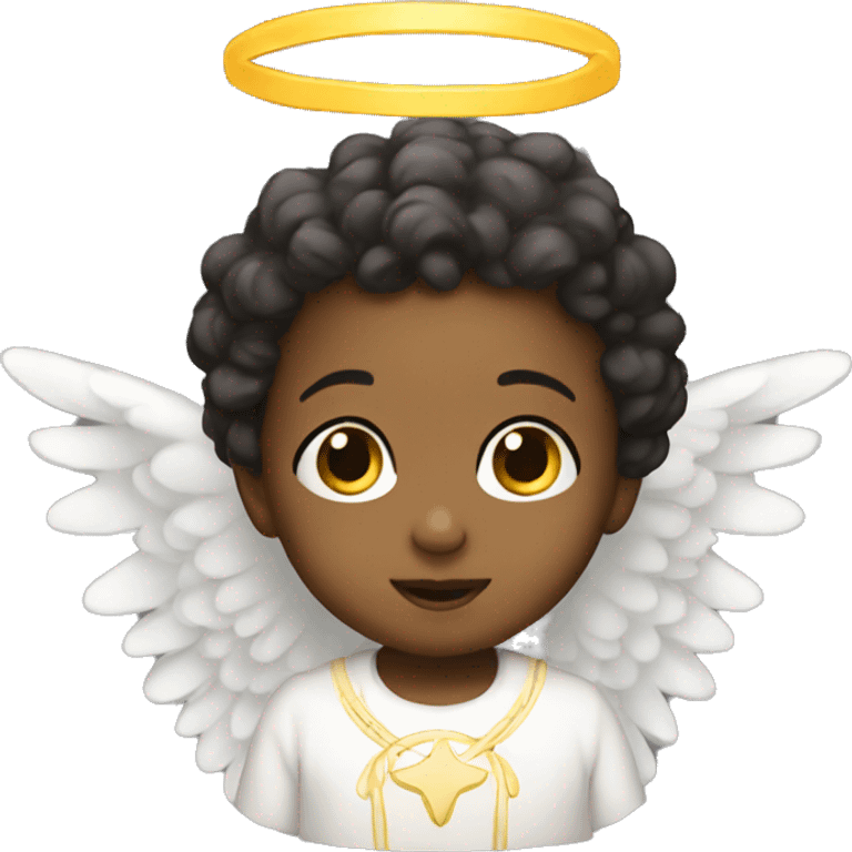 Angelic baby  emoji