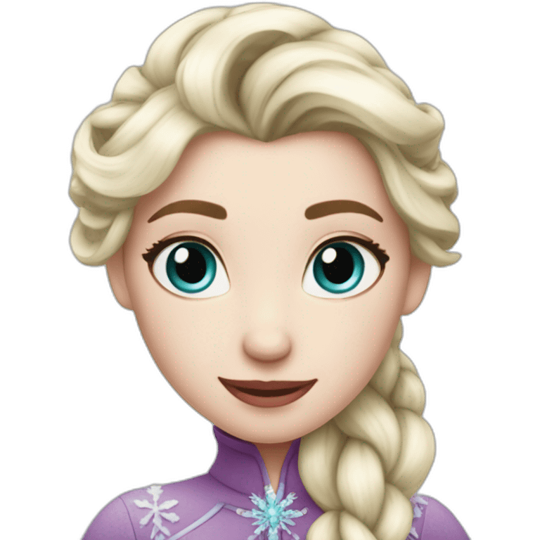 Reine des neiges emoji