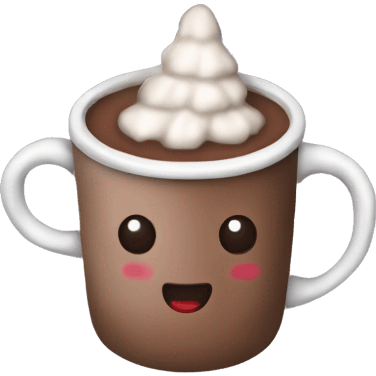 Christmas hot cocoa  emoji