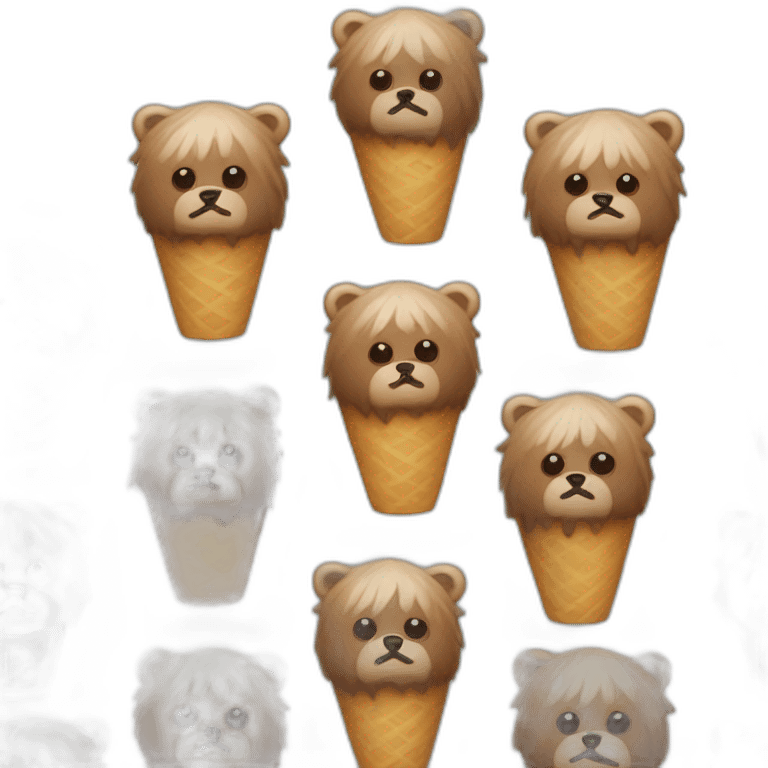 ewok icecream emoji