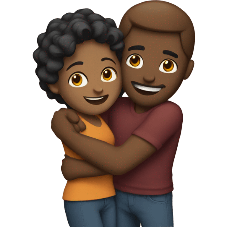 make a couple that hugs emoji