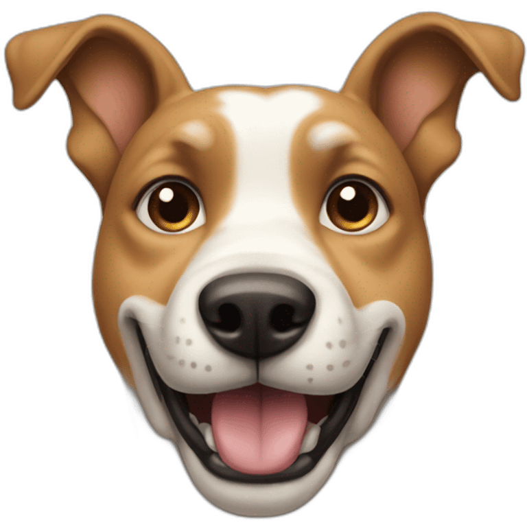 talking dog with iphone 15 emoji