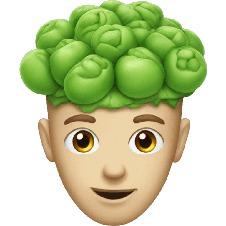 Pea brain  emoji