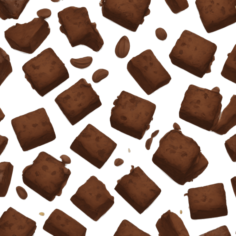 brownie emoji