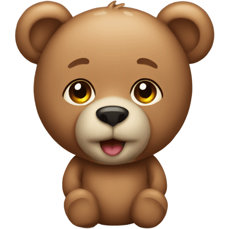 Teddy bear emoji