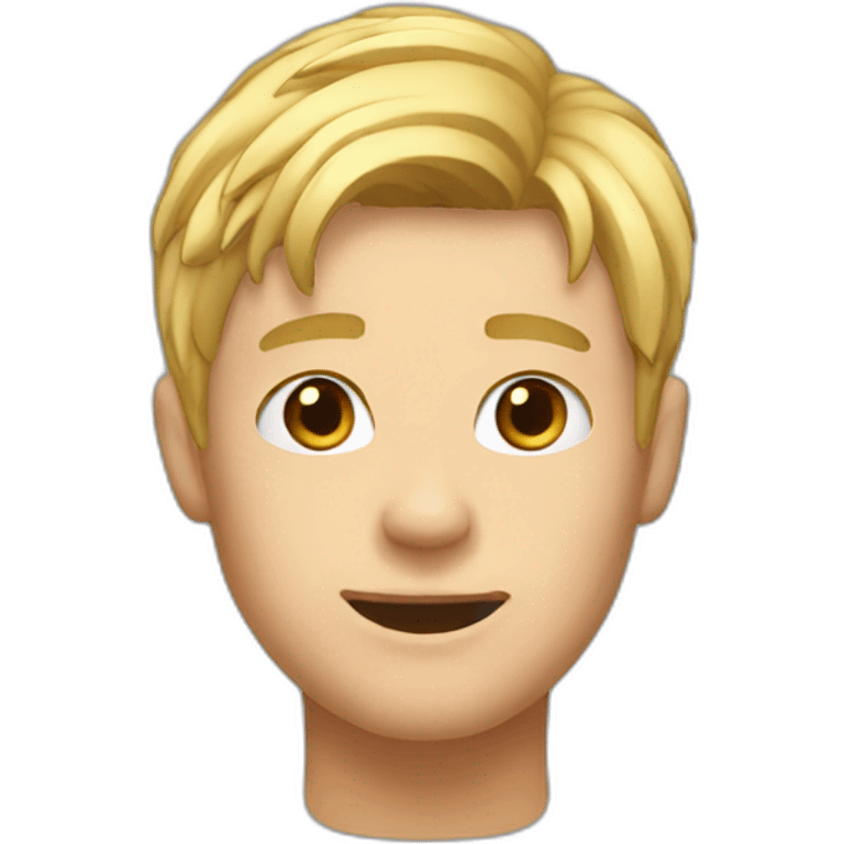 Blonde boy twitch emote emoji