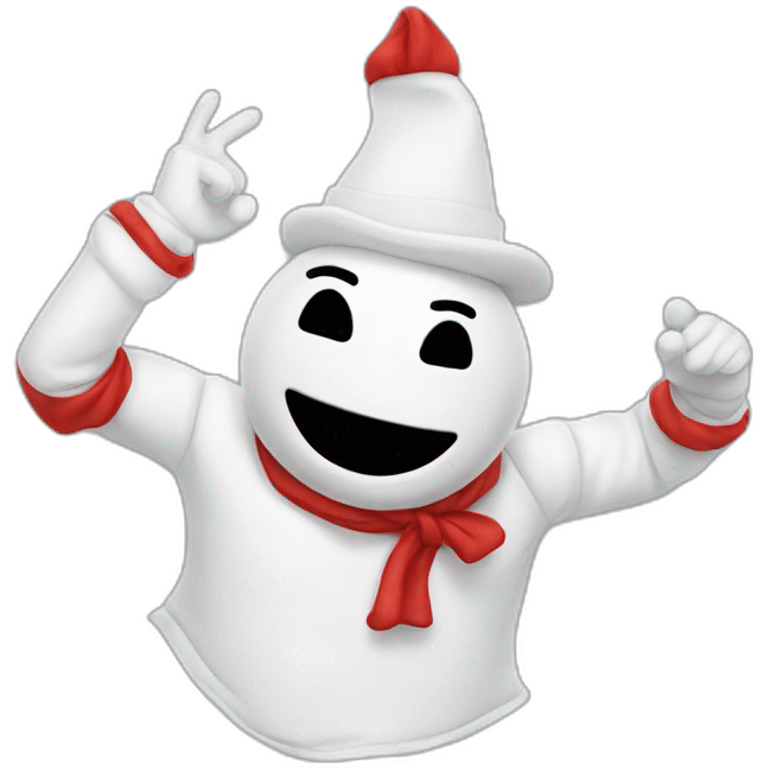 bonhomme qui dab emoji