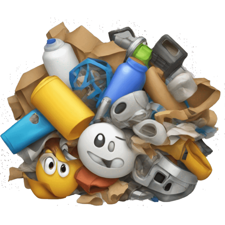 A pile of things emoji