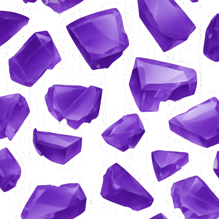 broken violet glass fragments emoji