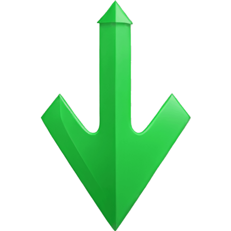 arrow up minimalistic emoji