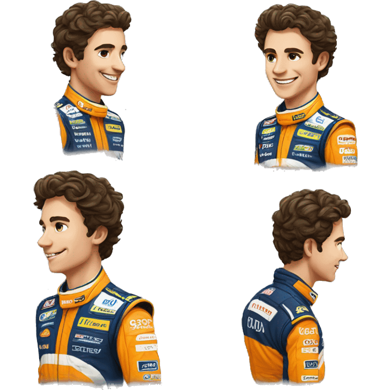 Lando Norris F1 Podium emoji