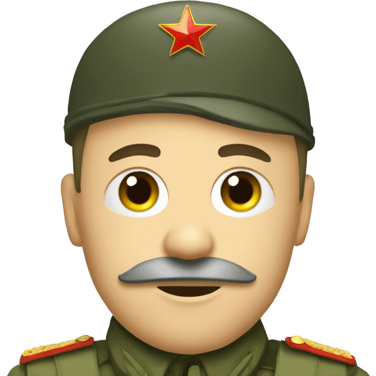 the USSR Soldier emoji