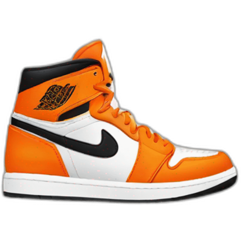 Air Jordan orange emoji