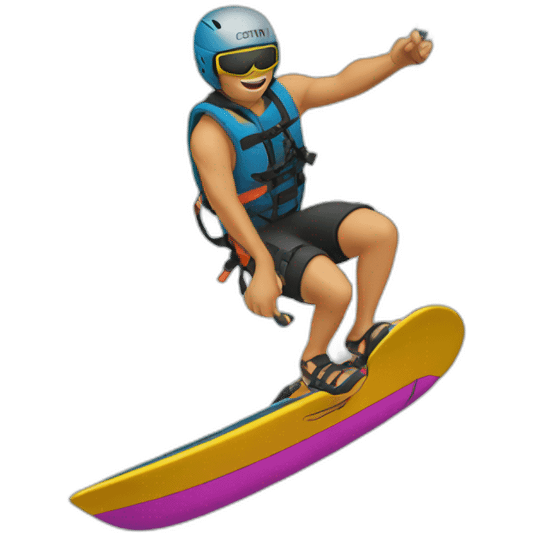 Kitesurf emoji