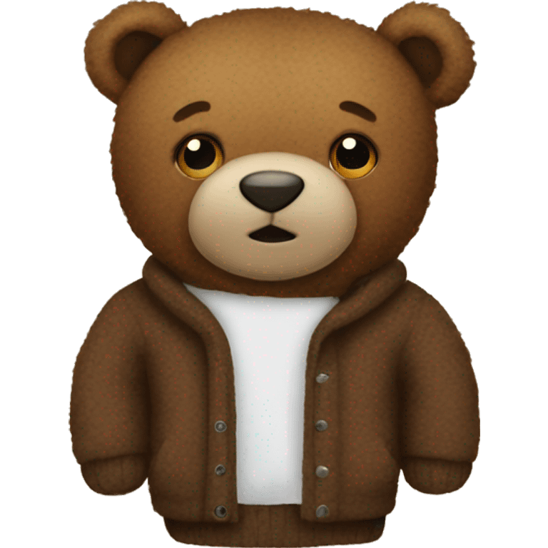 Teddy bear cozy  emoji