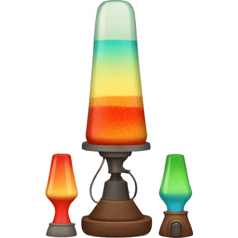 Vintage lava lamp  emoji