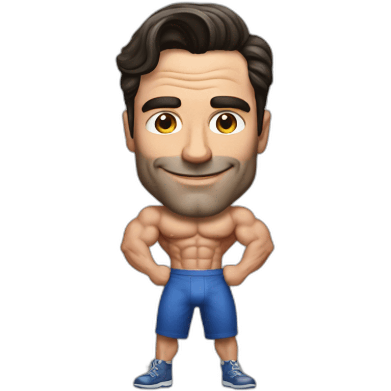 Jon hamm gay bodybuilder emoji