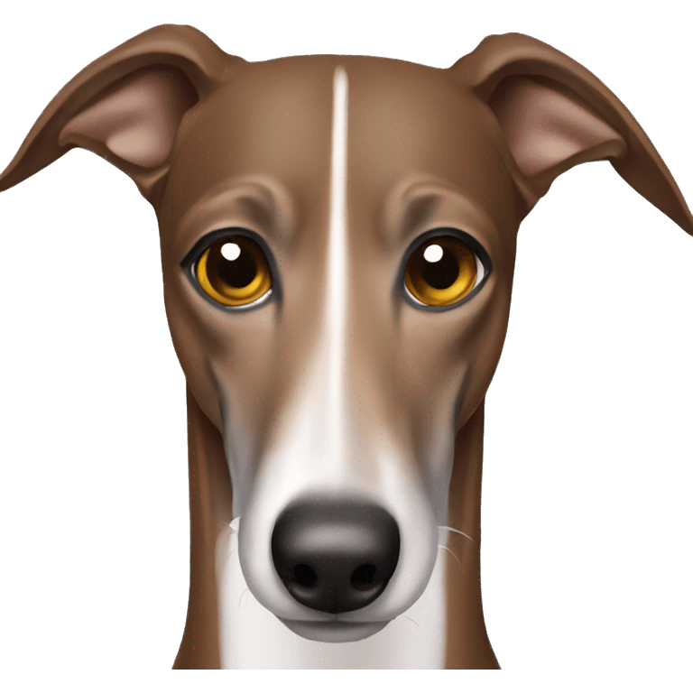 All brown greyhound emoji