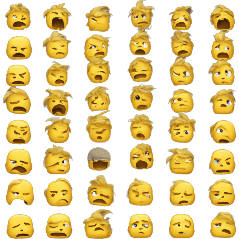 Generate me a emoji with yellow dragon crying  emoji