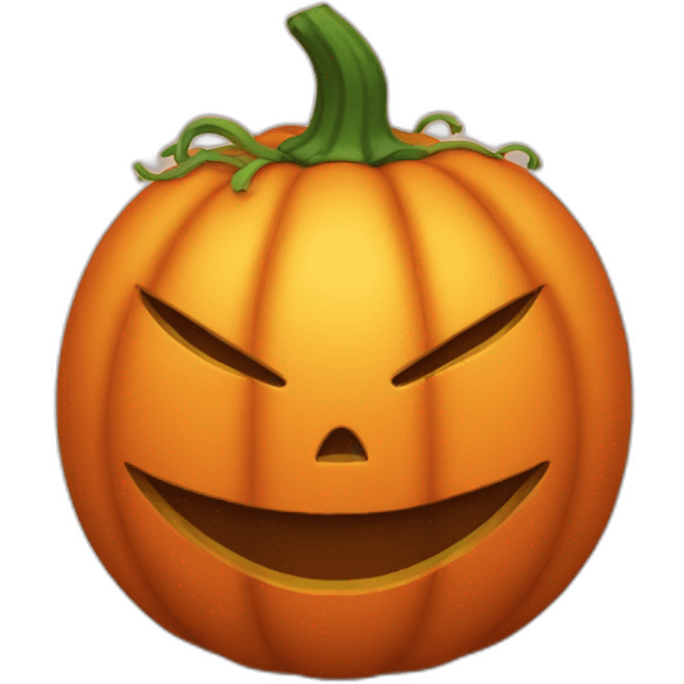 Pumkin in love emoji