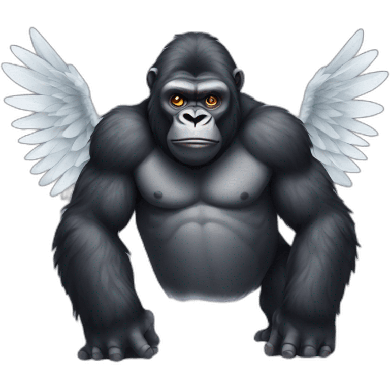 gorilla with wings emoji